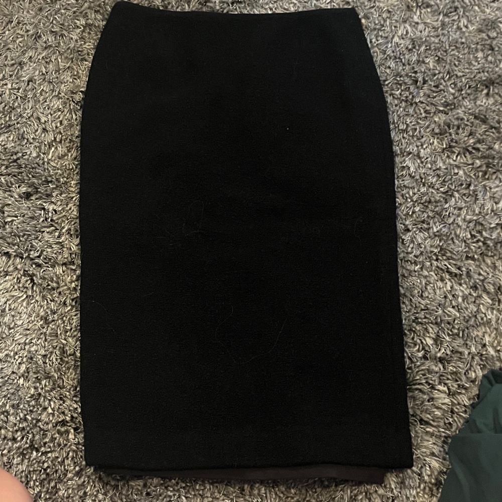 Elie Tahari Black Maxi Skirt